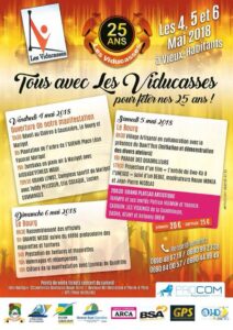 flyer programme 25 ans des vidu